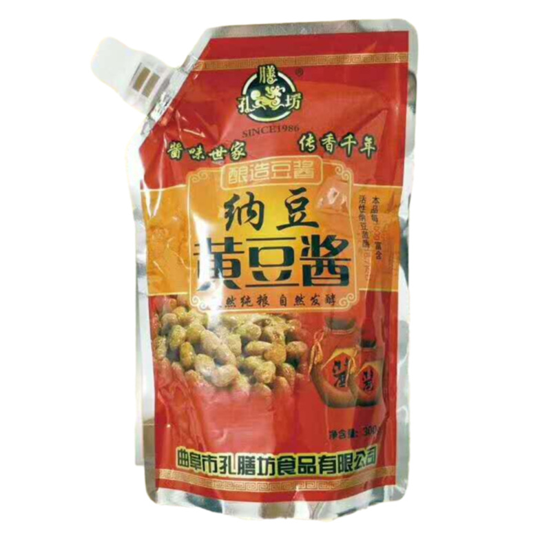 廠家直銷非轉基因 孔膳坊納豆甜面醬 醬釀造鮮香豆瓣醬袋裝調味醬