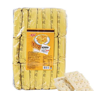 Aji納豆酵素味蘇打餅干472.5g克/袋休閑食品早餐與牛奶
